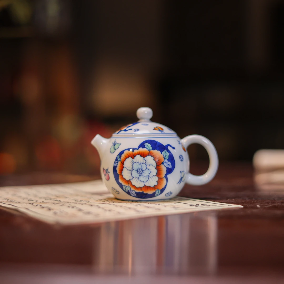 富贵满堂龙蛋壶（卓君S0280）