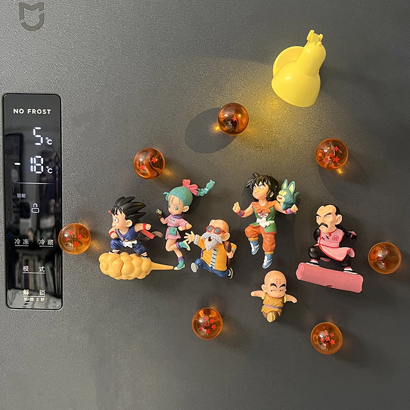 动漫卡通孙悟空磁吸七龙珠冰箱贴四星龙珠装饰冰箱门情侣创意礼物