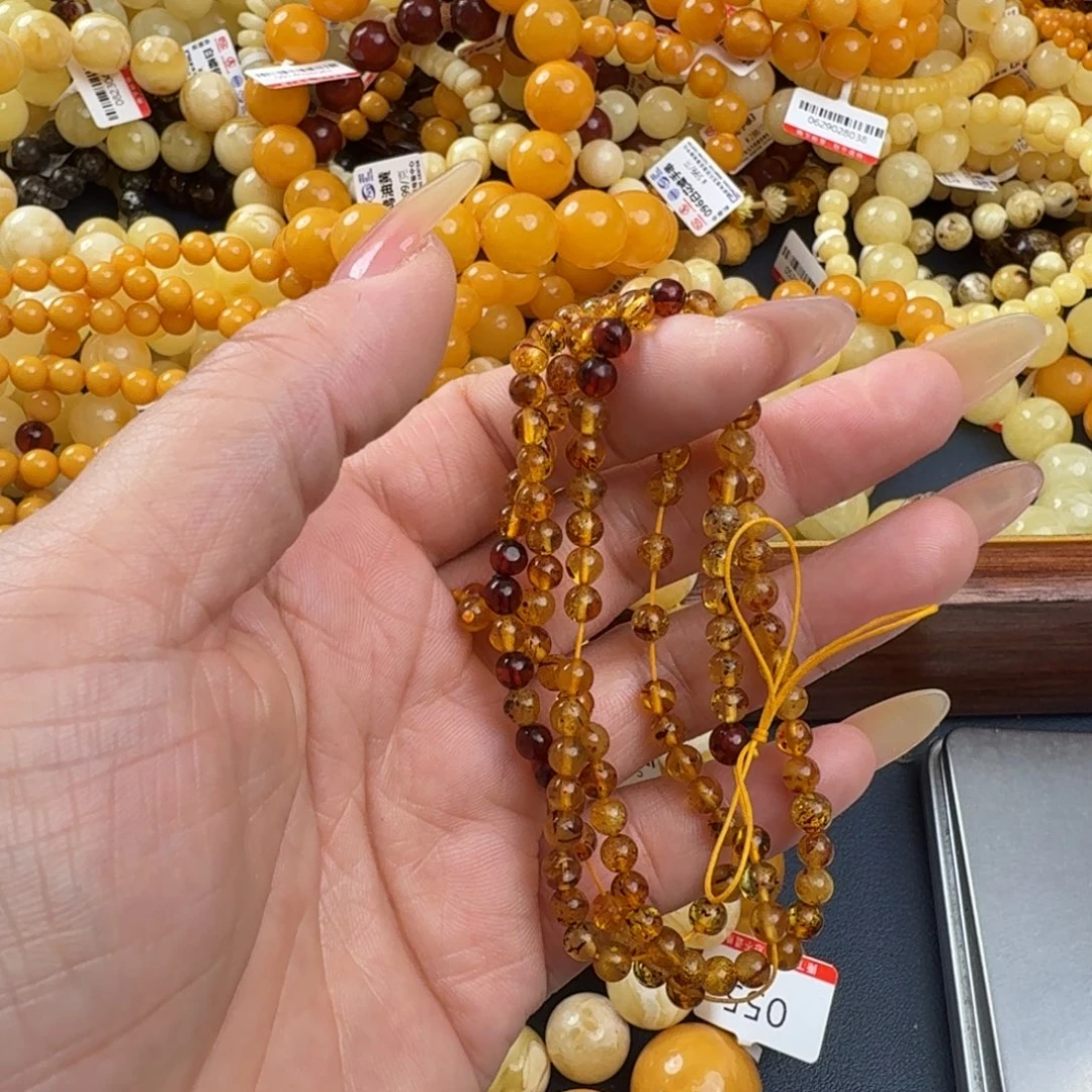 琥珀未镶嵌珠宝奇石