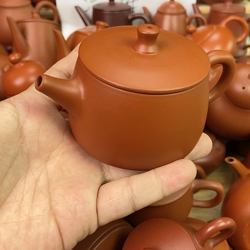 【闪购商品】茶壶朱泥130cc000000000000000
