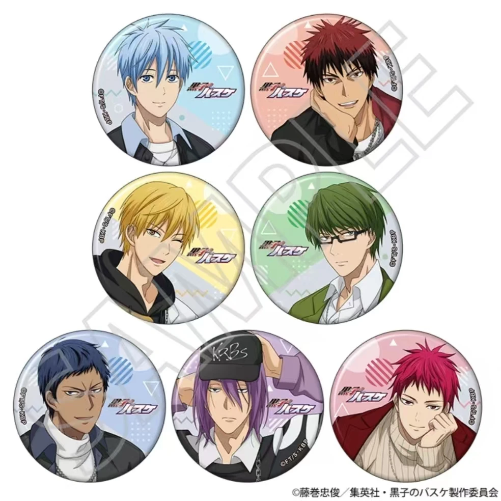 【黑子的篮球】JF2025A店movic吧唧 日谷盲抽徽章