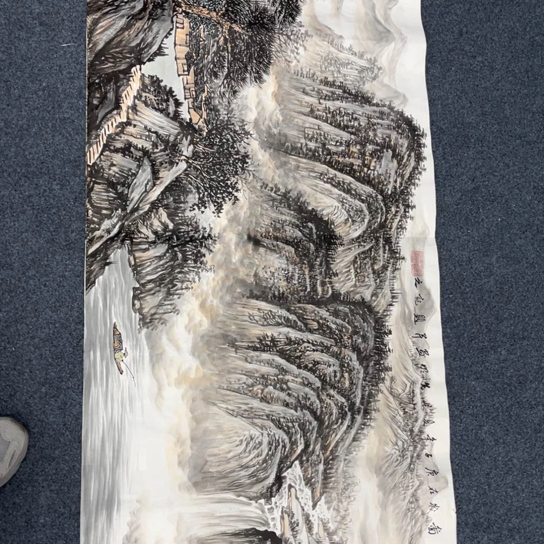 国画手绘画作品和绘画