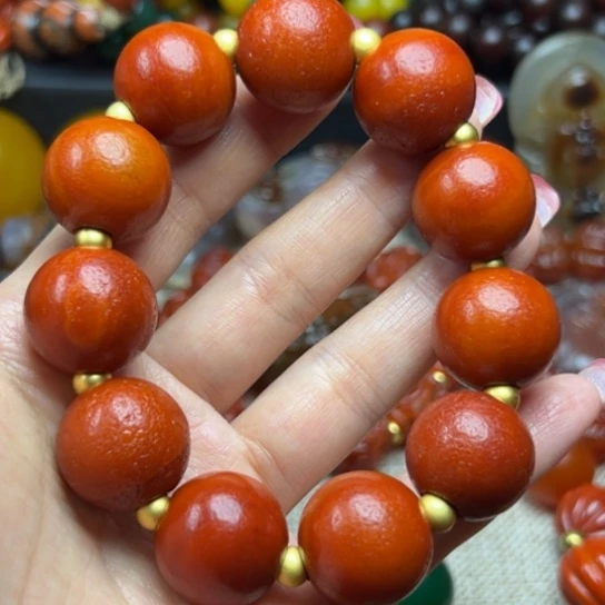 日***明玛瑙/玉髓未镶嵌颈饰