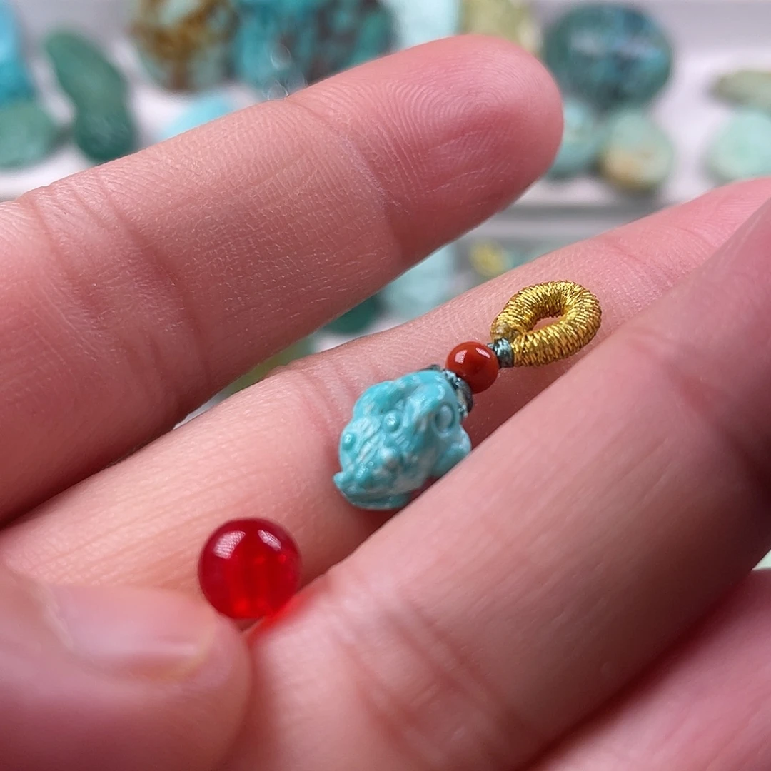 南红玛瑙未镶嵌颈饰