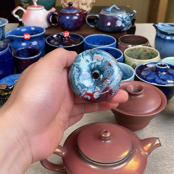 ?**?钧瓷艺术作品茶器