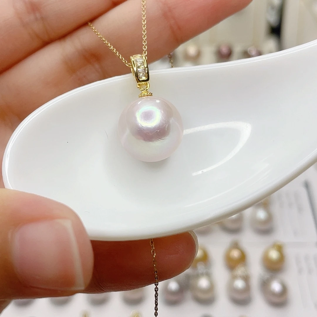 淡水珍珠合金吊坠(赠链)