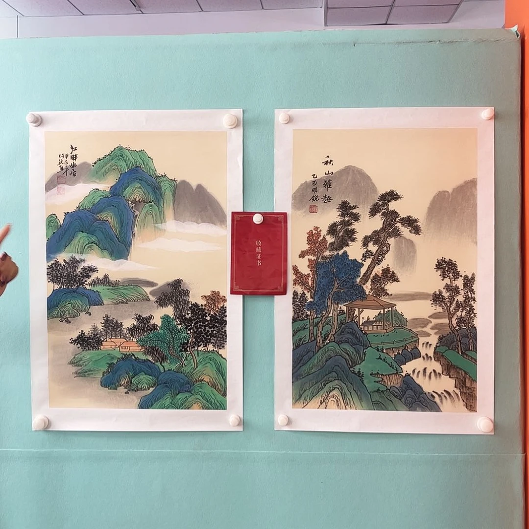 国画明锐老师国画精品