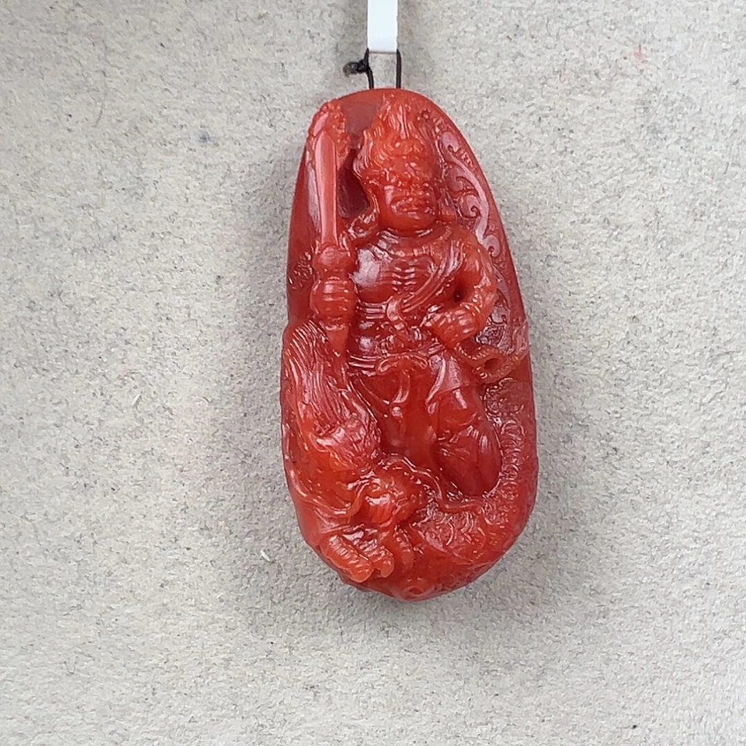 未镶嵌挂件南红玛瑙