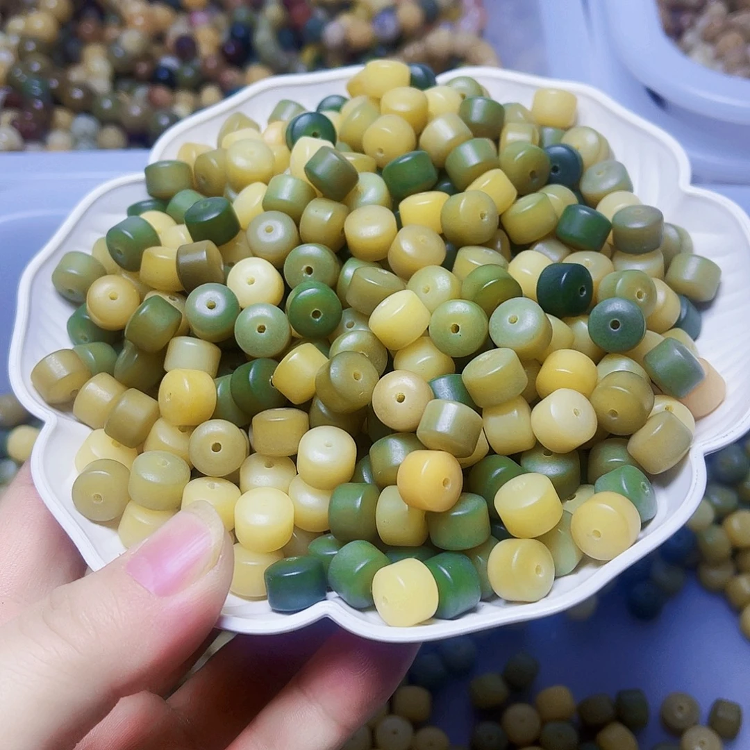 吊坠白玉菩提白玉菩提10海盐直切100颗卡灯牌宠80颗