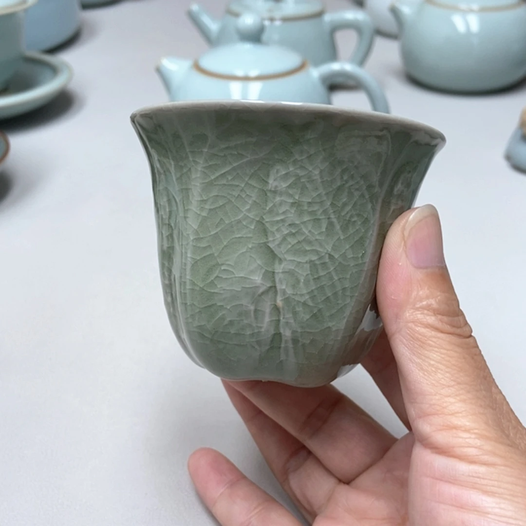 無***相赵琳支钉豆绿百财杯带礼盒