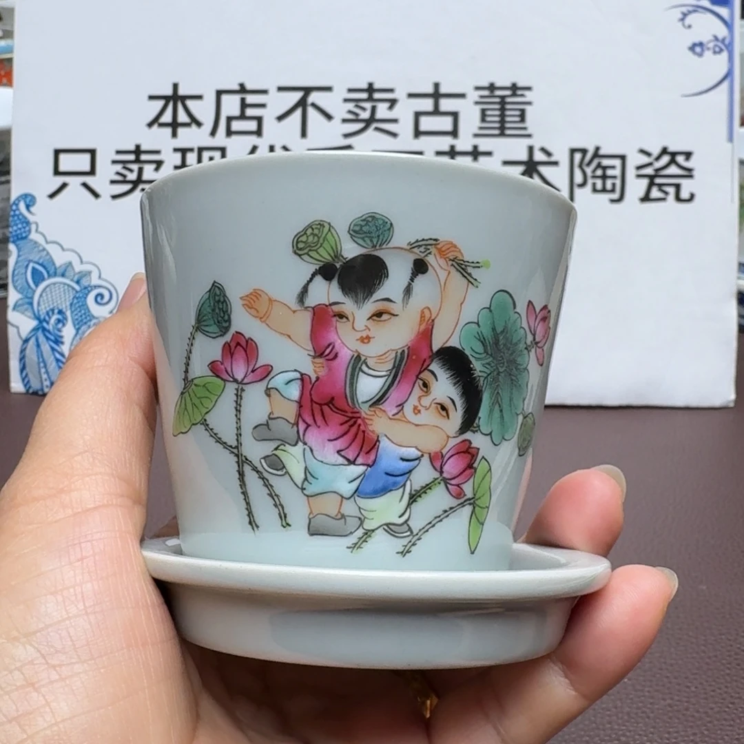 景德镇手工手绘展示