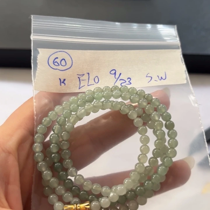 未镶嵌定制翡翠项链