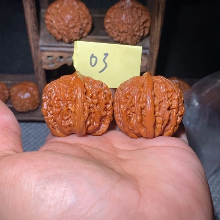 把件桃核39尺四座楼