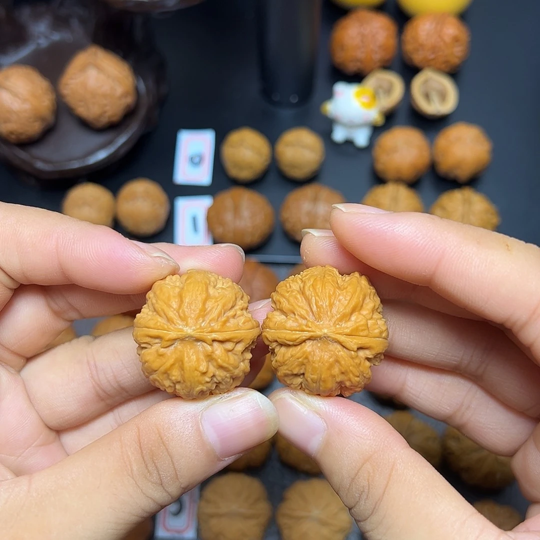 把件文玩核桃莲花磨盘29尺