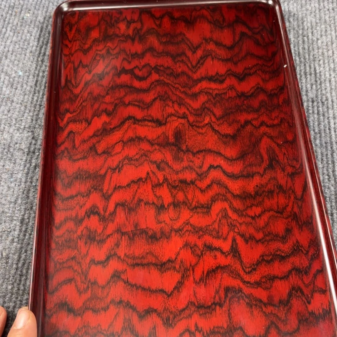 木红酸枝独板托盘