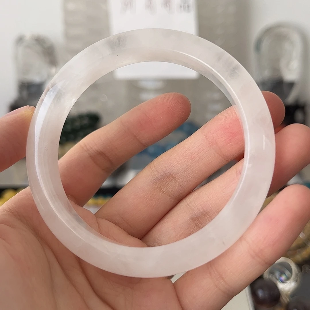 手镯未镶嵌水晶矿坑57.8加雪幽灵