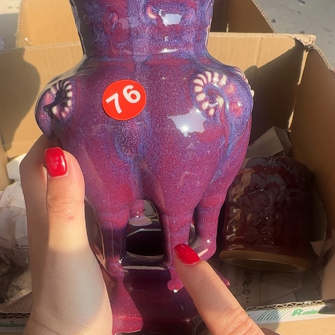 陶摆件郑家钧窑摆件