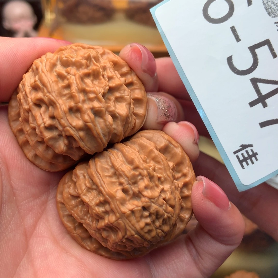 文玩核桃把件41闷白