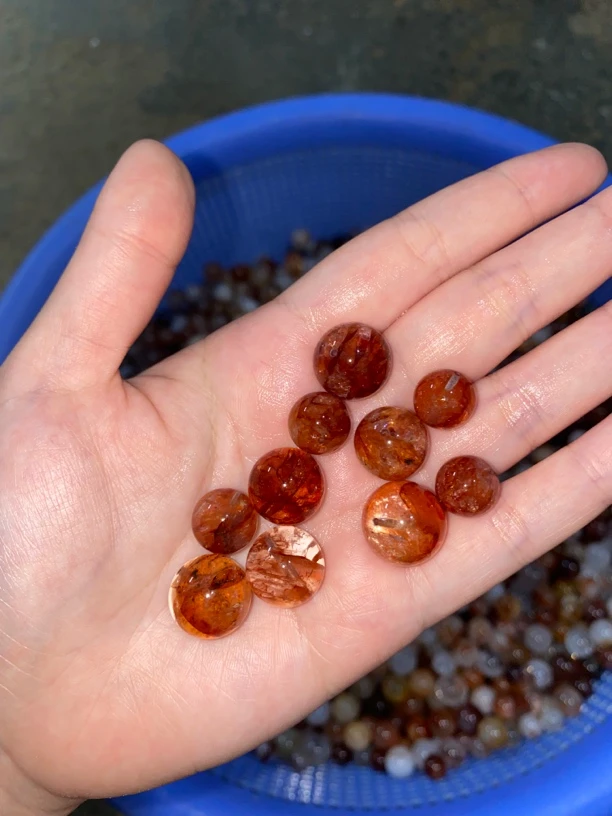 | 纤玉珠宝 | 天然水晶默认瑕疵 单珠链接 满30包邮