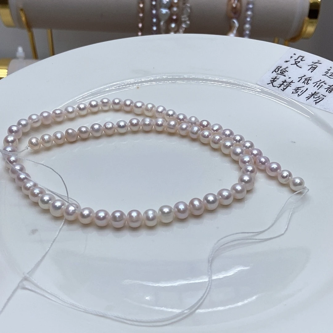 淡水珍珠颈饰合金