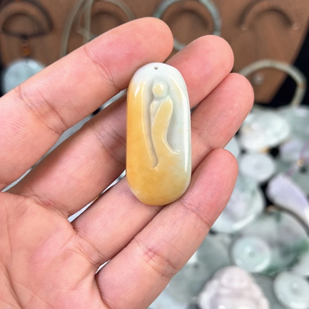 翡翠未镶嵌颈饰多样性发其一 天然A货翡翠0018