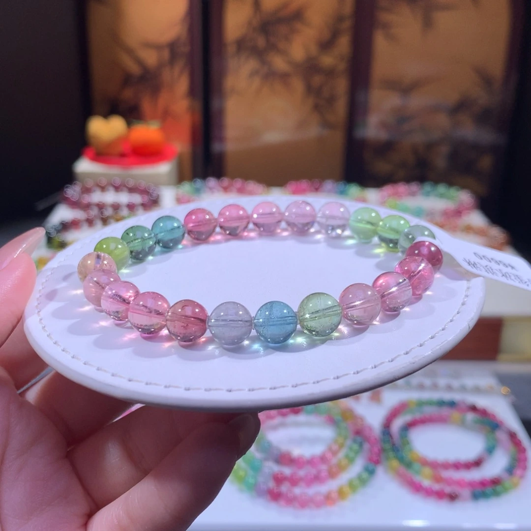 未镶嵌手链碧玺碧玺