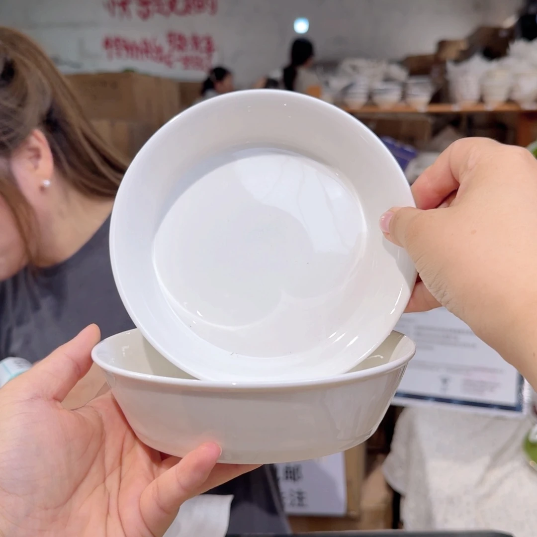 骨瓷骨瓷6英寸味碟15cm六个实用外贸骨瓷