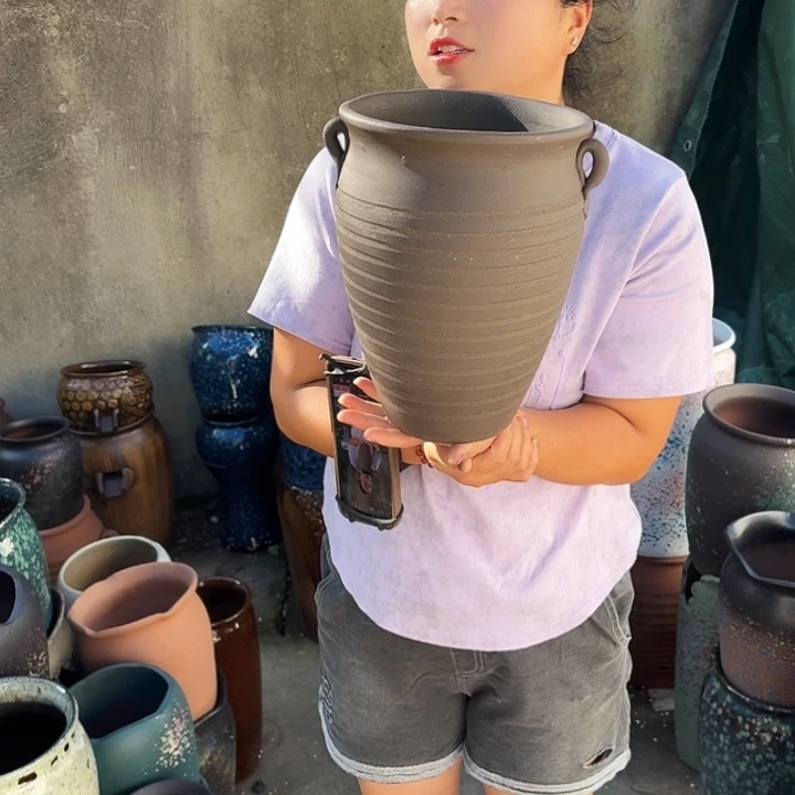 20口27高瑕疵底裂一个盆子。