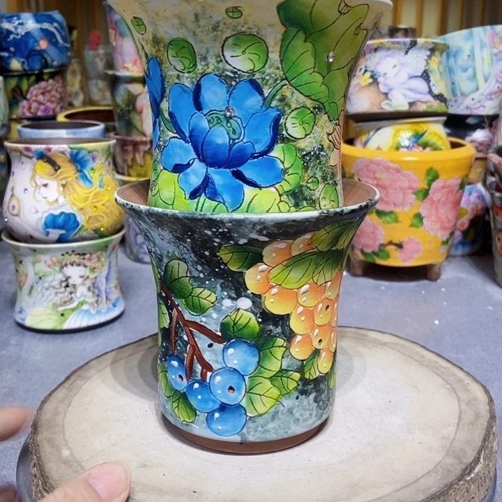 景德镇艺术手绘作品