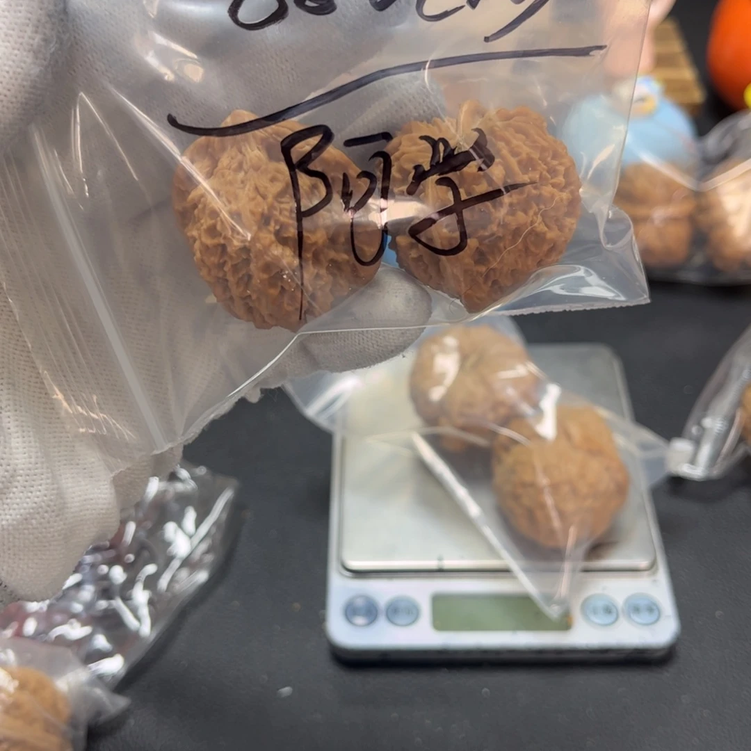文玩核桃把件阿**下波福利满天星