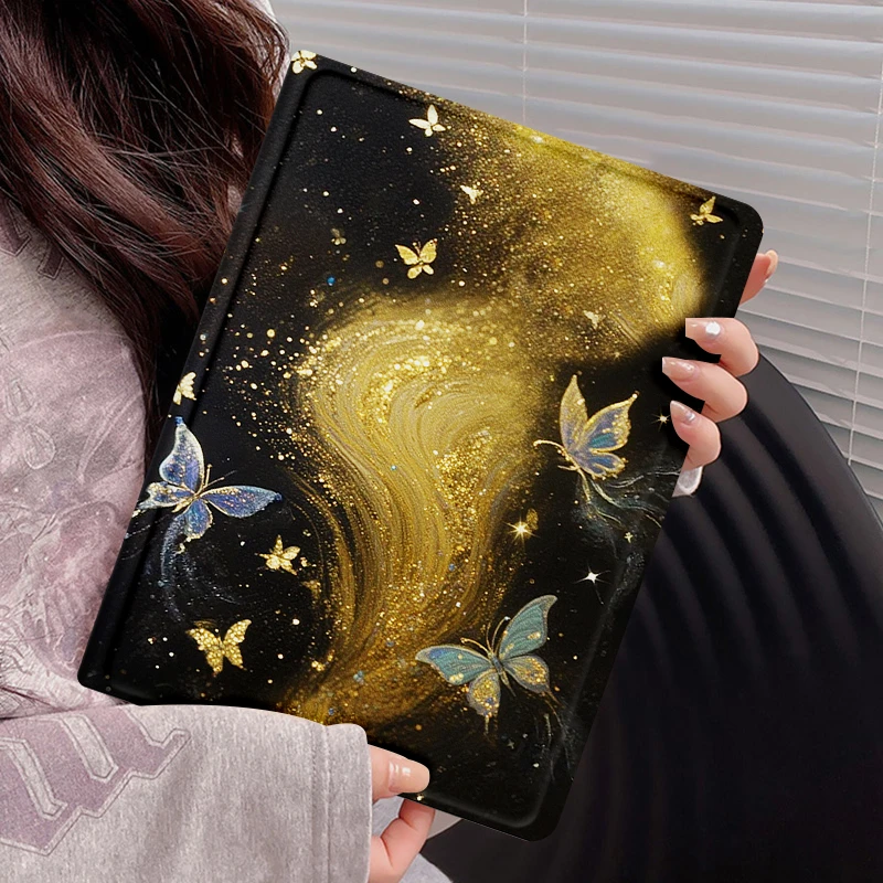 金蝶幻梦华为matepad11.5s保护套带笔槽pro12.2全包防摔air新款女