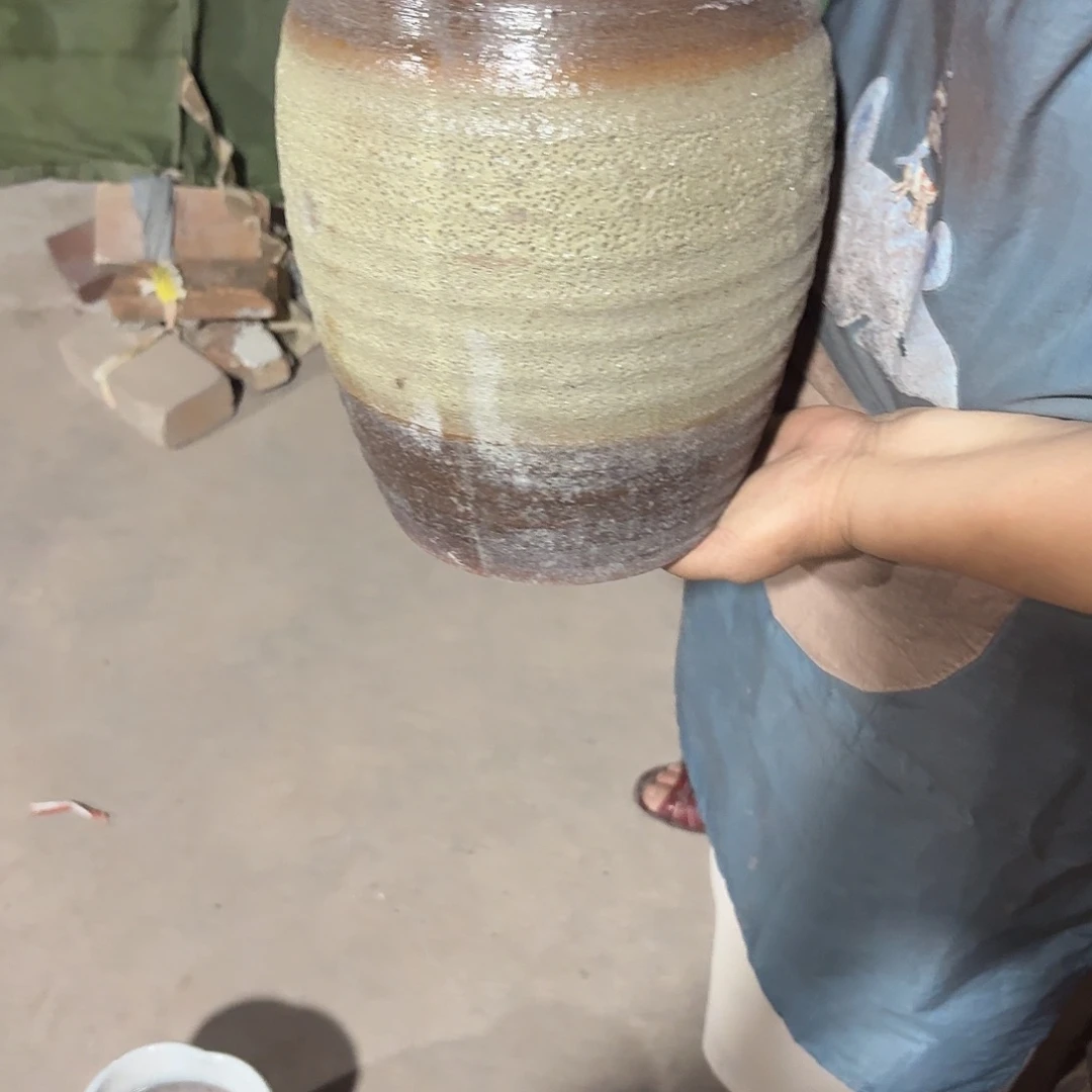 紫砂花盆口20高30一个