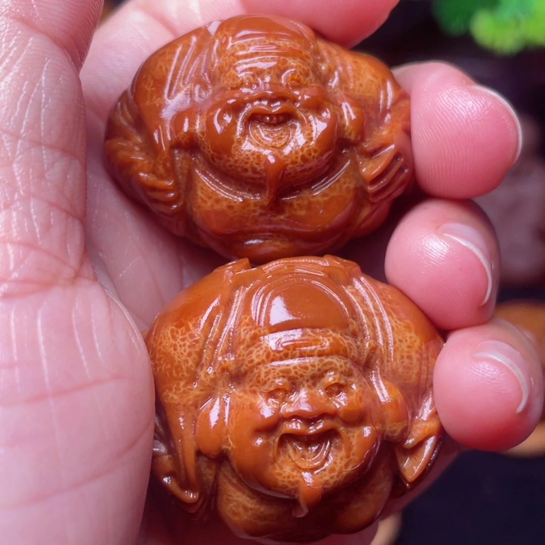 【闪购商品】橄榄核把件33左右横财手球