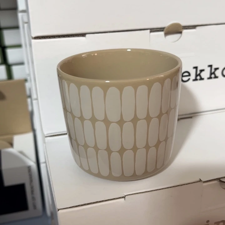 marimekko复古瓦片200ml手握