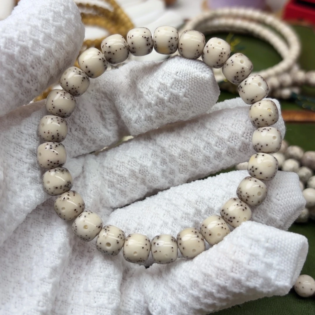 吊坠星月菩提89通体留白双金