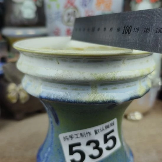 景德镇手工高温陶瓷：内口11高13