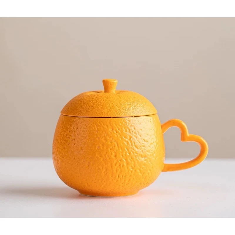 G3718-心想事橙咖啡杯-橙色