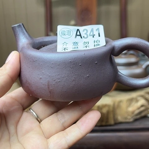 戬谷龙窑柴烧茶壶341