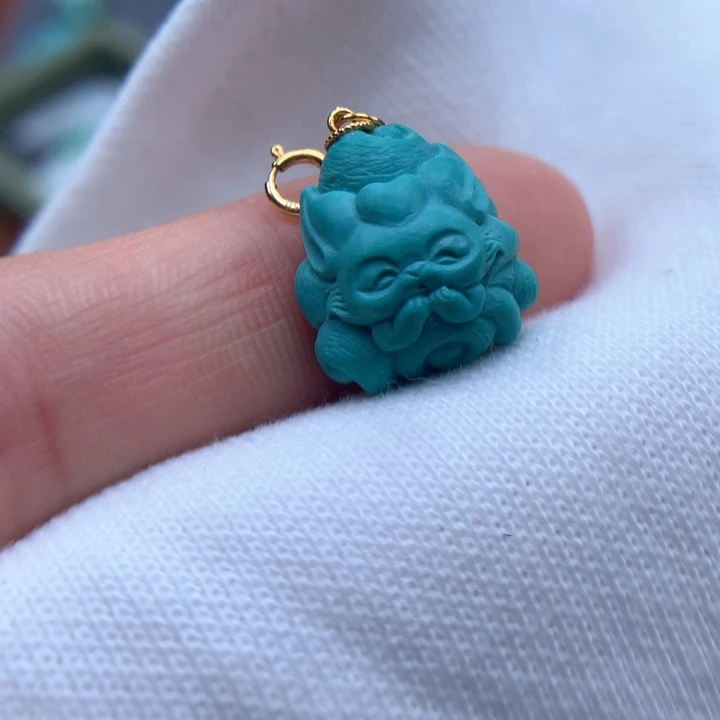 绿松石绿松石配饰18K金镶嵌