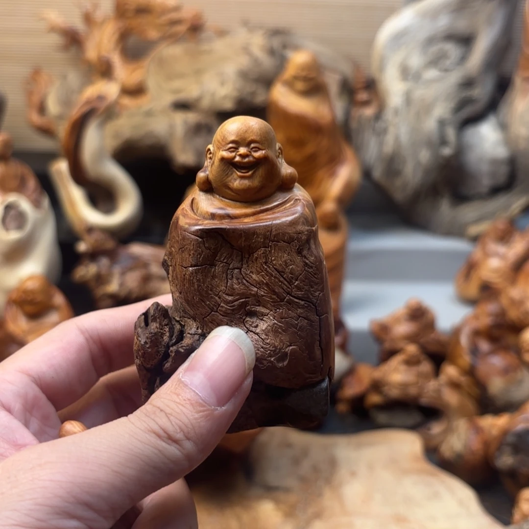 玩***妆柏木太行崖柏手工雕刻