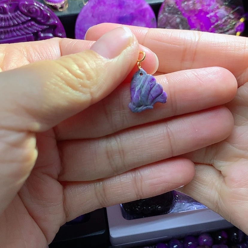 【闪购商品】苏纪石（舒俱来）18K金镶嵌吊坠