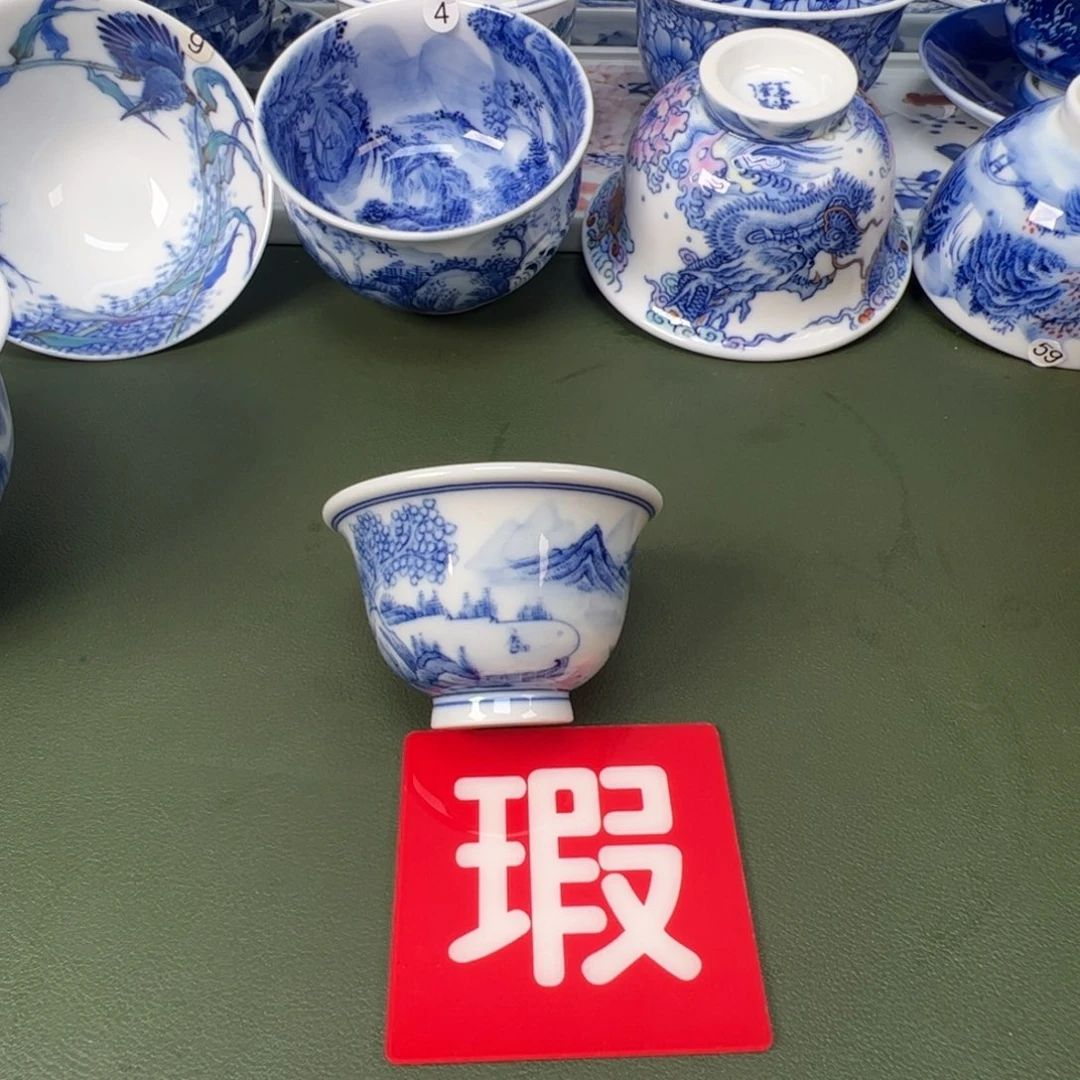 景德镇纯手工纯手绘茶具木木20