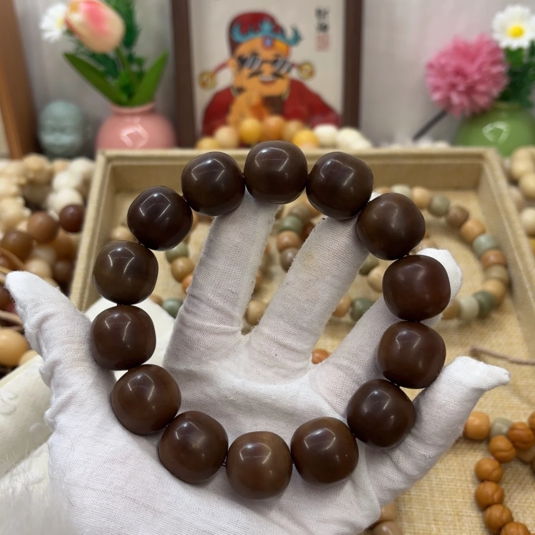 菩提根/象牙果吊坠19干磨瑕疵落地果糖油257