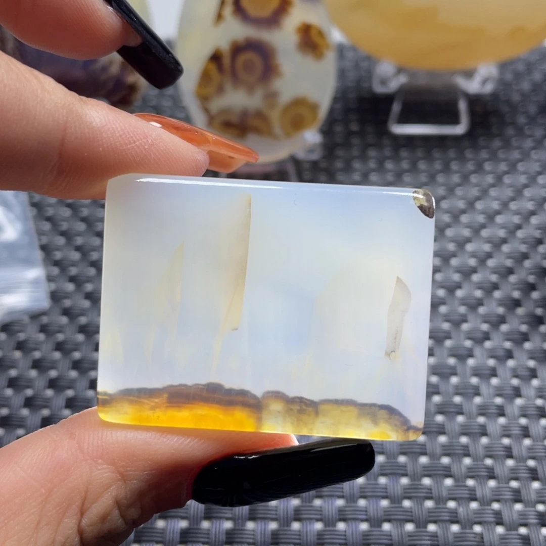 玛瑙/玉髓未镶嵌颈饰