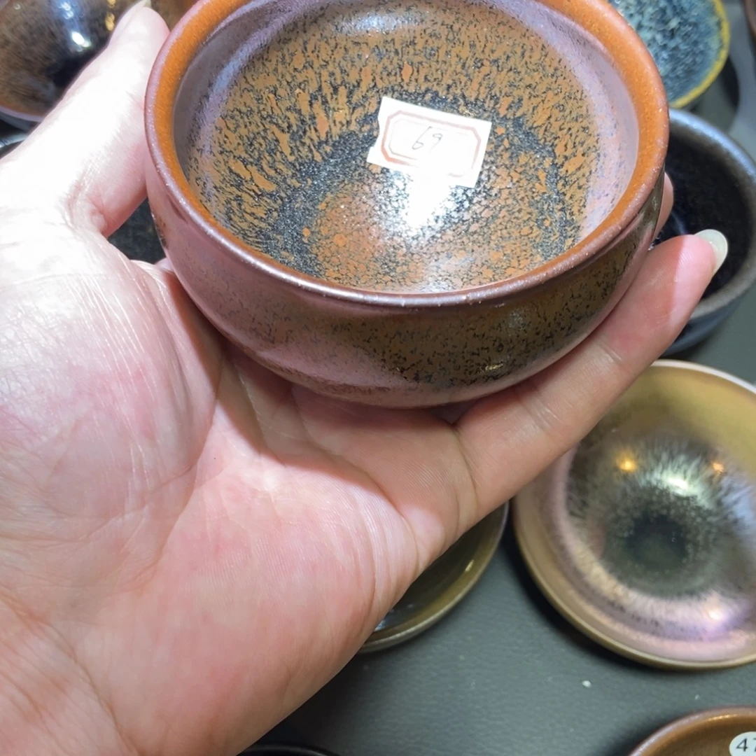 茶盏69 建窑建盏龙窑柴烧