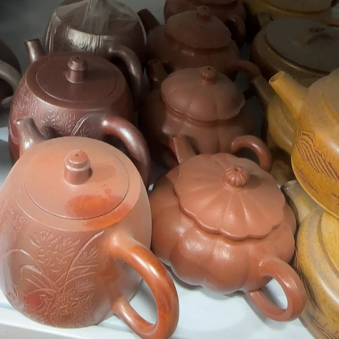 茶壶紫砂民间手艺人全手工制作