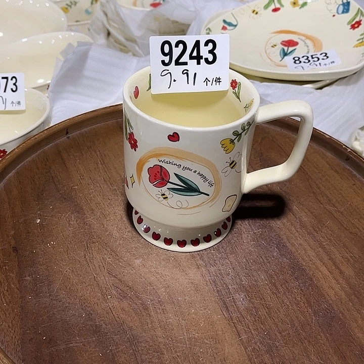 瓷微瑕外贸餐具9243