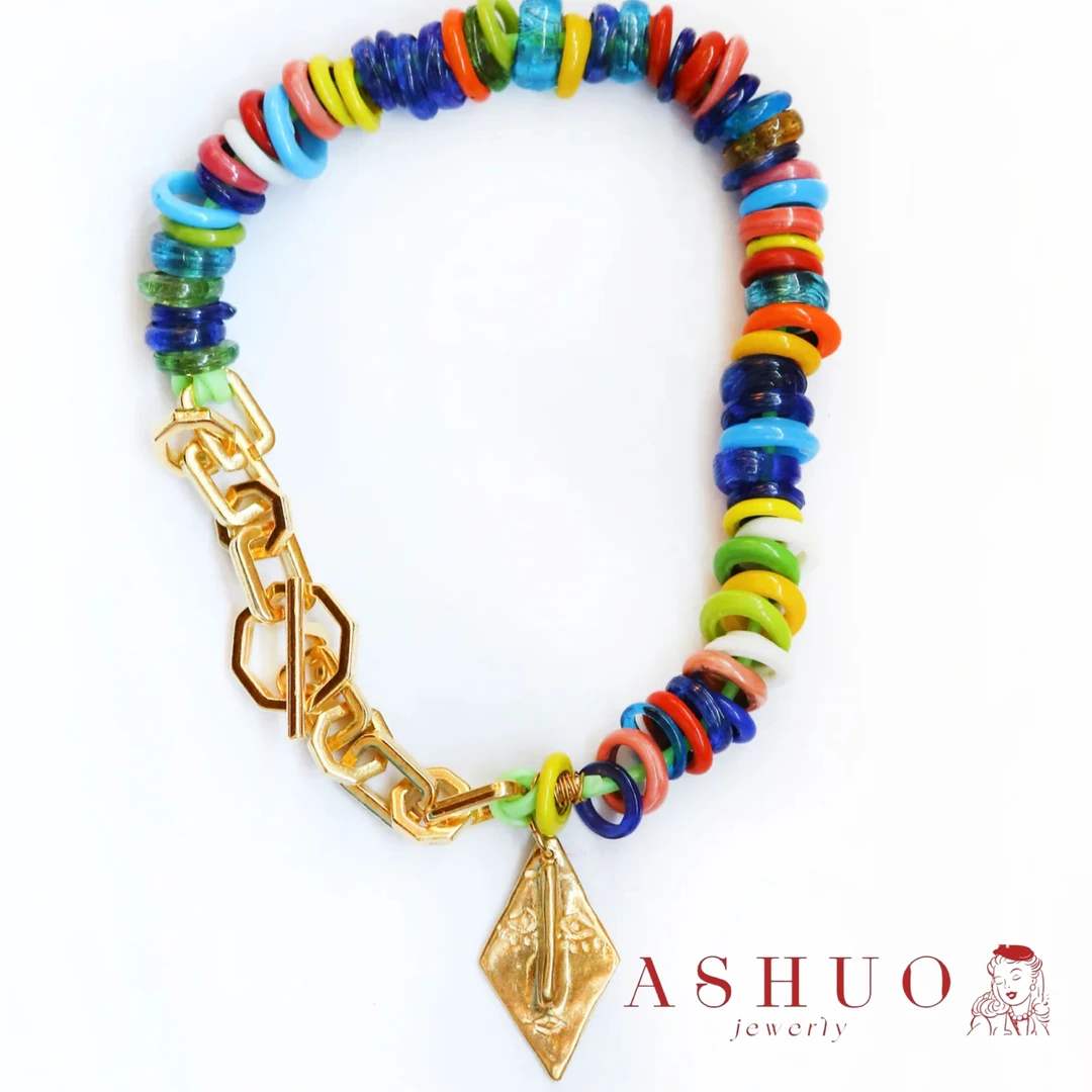 铜合金项链 阿烁中古 as17224