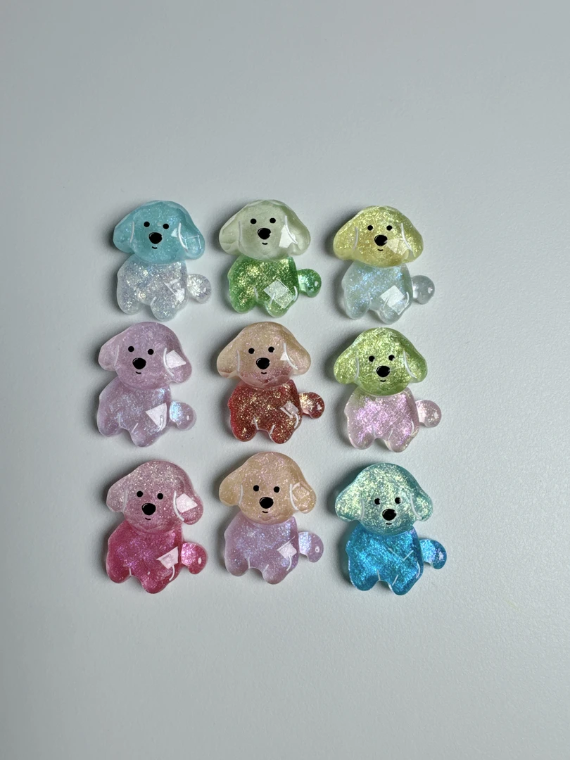 福利款【夜光猫咪狗狗】树脂diy配饰