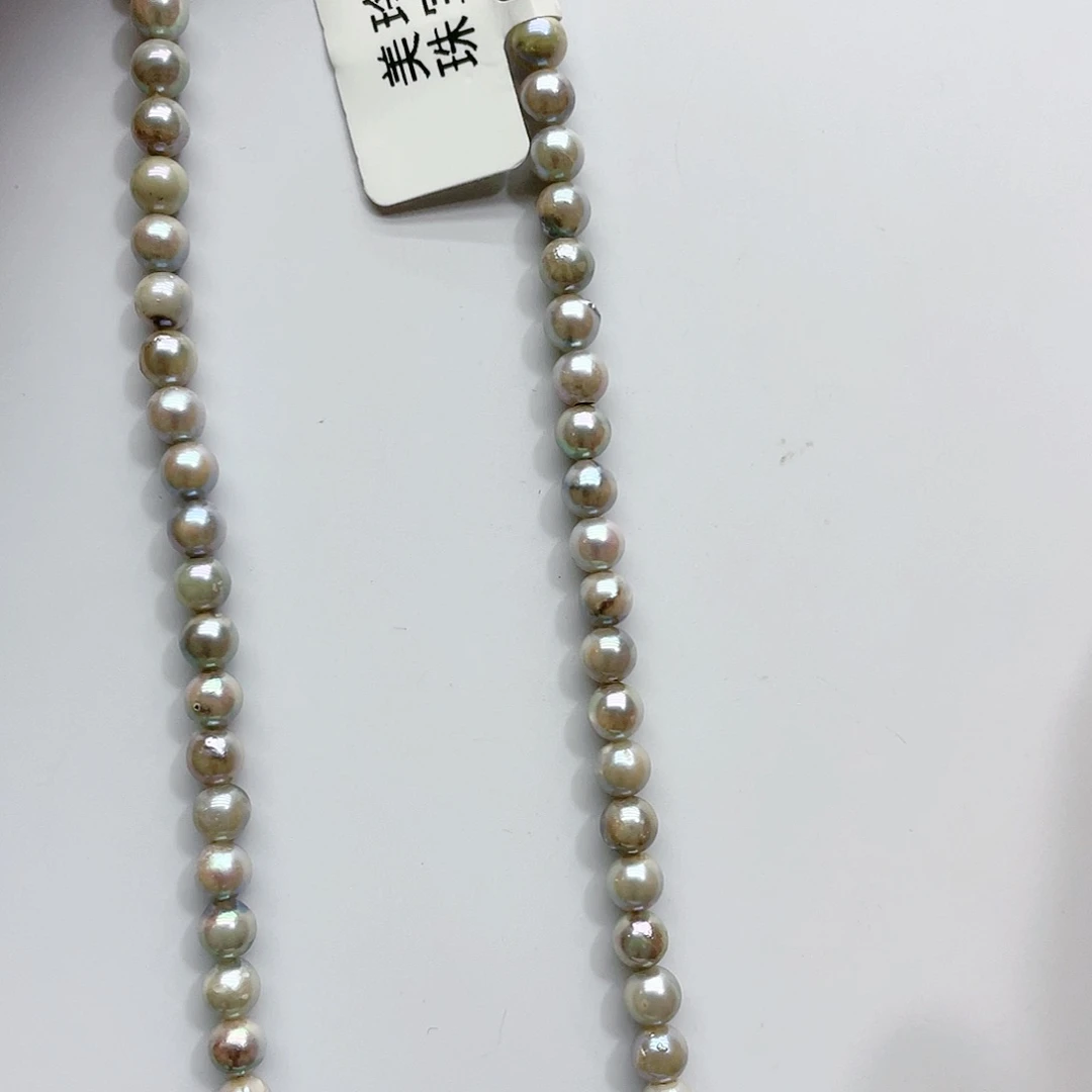 海水珍珠颈饰银S925镶嵌